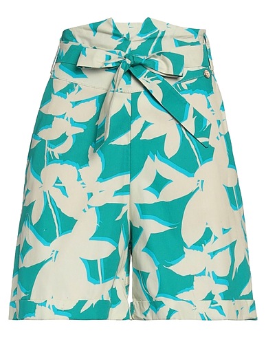 H2O  ITALIA Shorts & Bermuda Emerald green 100% Polyester