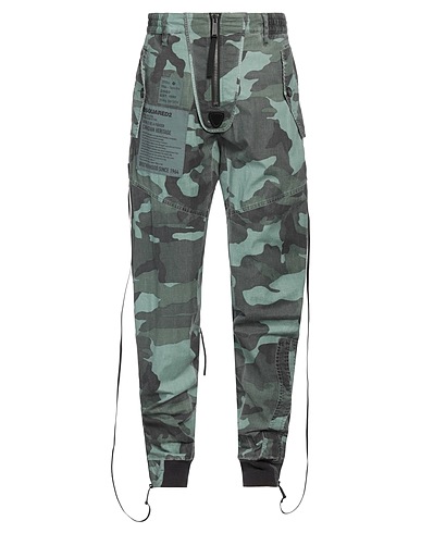 DSQUARED2 Cargo Military green 100% Cotton, Polyester