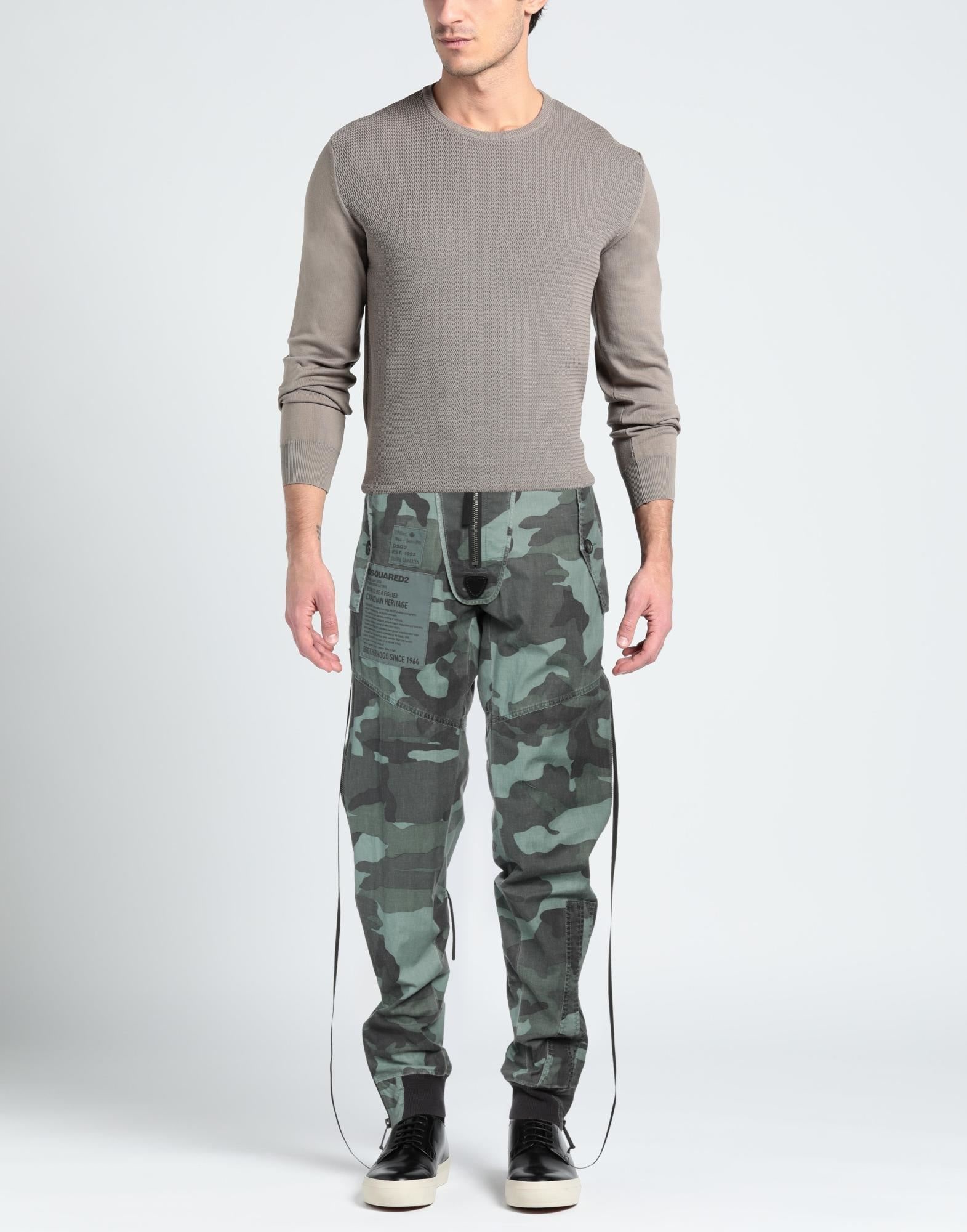 DSQUARED2 パンツ | カーゴパンツ ミリタリーグリーン メンズ | YOOX