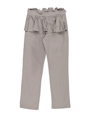 GIRO QUADRO Casual pants Light grey 97% Cotton, 3% Elastane