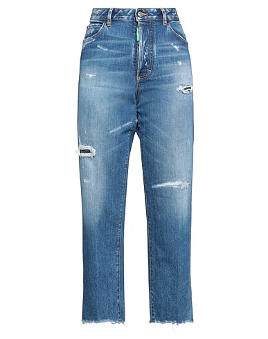 DSQUARED2 Denim trousers Blue 98% Cotton, 2% Elastane