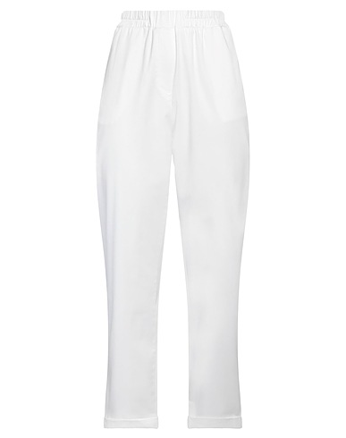 XT STUDIO Casual trouser White 60% Lyocell, 38% Cotton, 2% Elastane