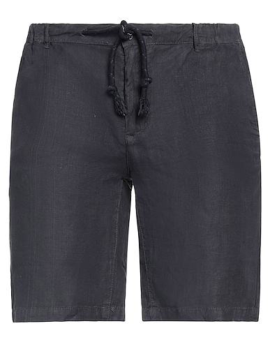 CLOSE-UP Shorts & Bermuda Midnight blue 100% Linen