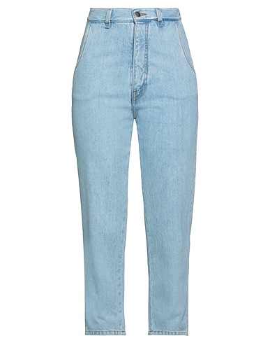 SOCIÉTÉ ANONYME Denim trousers Blue 100% Cotton