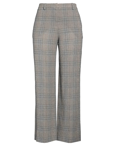 SLY010 Pantalone Grigio 75% Viscosa, 25% Lana