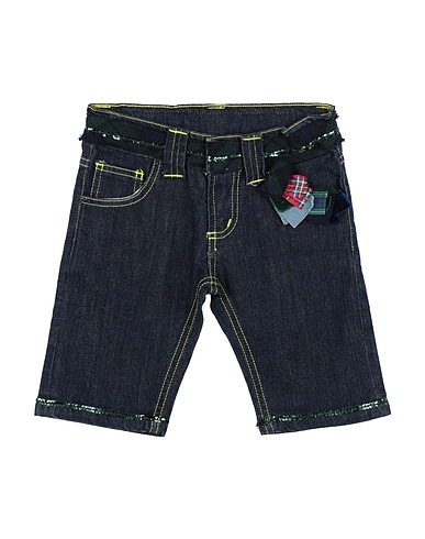 PAESAGGino Shorts Blau 99% Baumwolle, 1% Lycra®