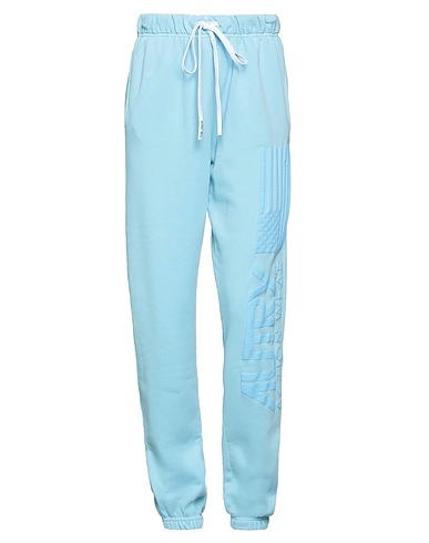 AUTRY Casual pants Sky blue 100% Cotton