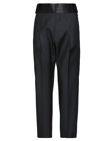 DSQUARED2 Casual pants Black 65% Virgin Wool, 35% Silk