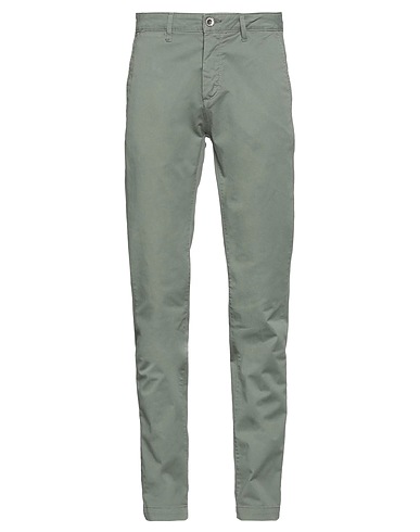 MARCO NILS Chinos Verde militare 97% Cotone, 3% Elastan