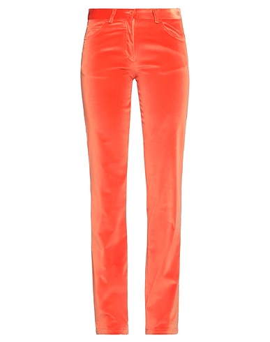 PAUL & SHARK Casual pants Orange 98% Cotton, 2% Elastane