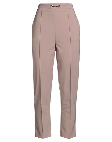ELISABETTA FRANCHI Casual pants 4 ESSENTIALS Blush 84% Polyamide, 16% Elastane