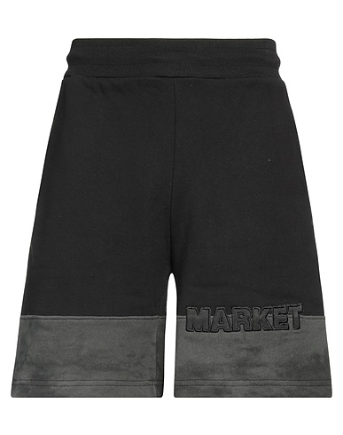 MARKET Shorts & Bermuda Black 100% Cotton