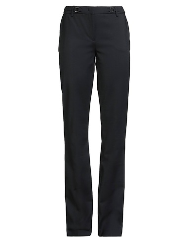 ANGELO MARANI Pantalone Nero 48% Cotone, 45% Poliammide, 7% Elastan