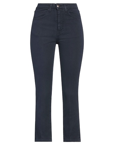 BONHEUR Casual pants Midnight blue 98% Cotton, 2% Elastane