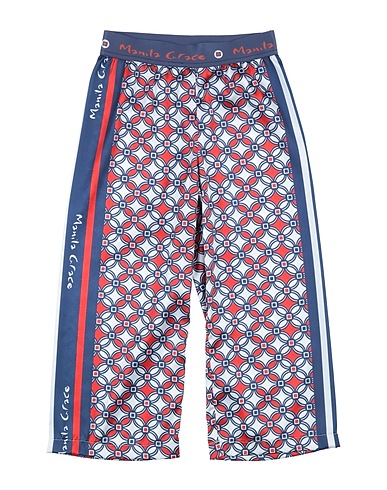 MANILA GRACE Casual trouser Red 65% Nylon, 30% Polyester, 5% Elastane