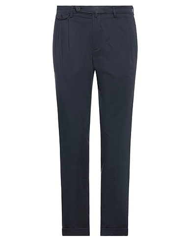 BRIGLIA 1949 Casual pants Midnight blue 97% Cotton, 3% Elastane