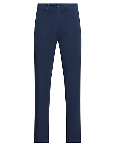 RE_HASH Casual trouser Blue 98% Cotton, 2% Elastane