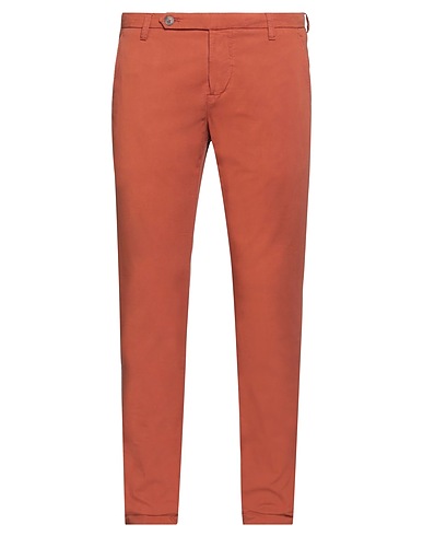 ENTRE AMIS Casual pants Rust 66% Cotton, 32% Viscose, 2% Elastane