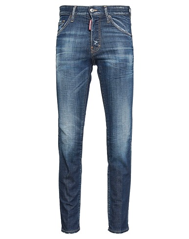 DSQUARED2 Denim trousers Blue 98% Cotton, 2% Elastane