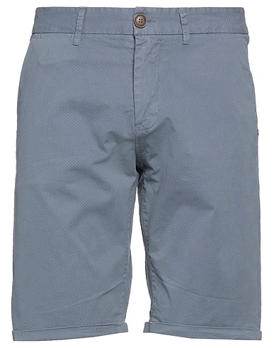 SMITHY'S Shorts & Bermuda Grey 97% Cotton, 3% Elastane