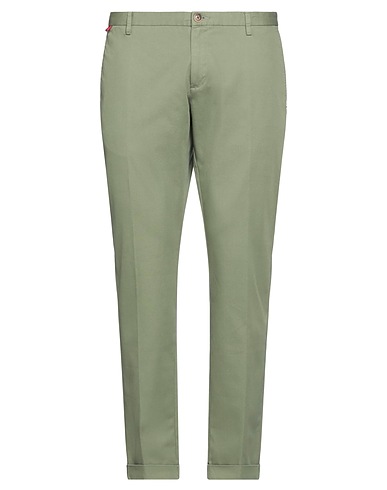AT.P.CO Casual trouser Military green 98% Cotton, 2% Elastane