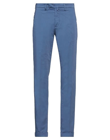 BRIGLIA 1949 Casual trouser Blue 97% Cotton, 3% Elastane
