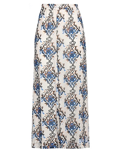 SUOLI Casual trouser Ivory 100% Viscose