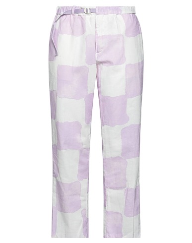 WHITE SAND Casual trouser Lilac 55% Linen, 45% Cotton
