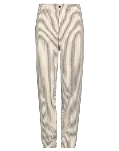 DRUMOHR Casual trouser Beige 73% Cotton, 26% Linen, 1% Elastane