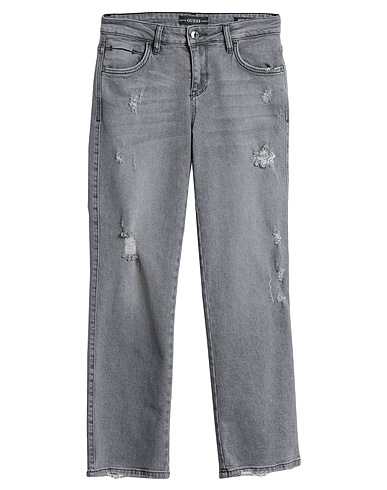 GUESS Denim pants Grey 99% Cotton, 1% Elastane