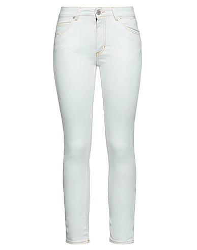 FAMILY FIRST  Milano Denim trousers Blue 97% Polyester, 3% Elastane