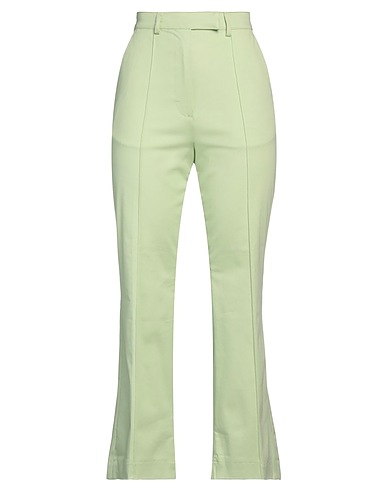 HAIKURE Casual trouser Light green 91% Cotton, 9% Elastane