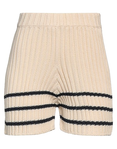 LORENA ANTONIAZZI Shorts & Bermuda Avorio 89% Cotone, 11% Poliestere