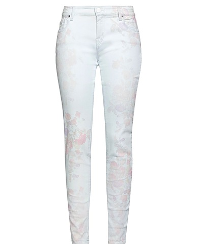 JACOB COHЁN Denim trousers Light grey 92% Cotton, 6% Elastomultiester, 2% Elastane