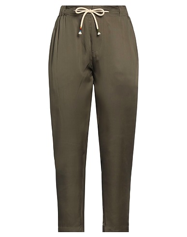 THE SILTED COMPANY Pantalone Verde militare 100% Lyocell