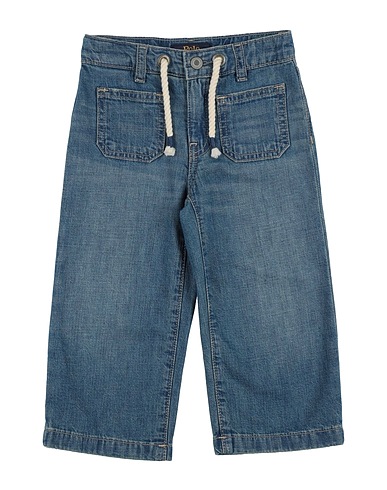 POLO RALPH LAUREN Denim pants Polo Pony Cotton Mesh Polo Shortall  Blue 100% Cotton