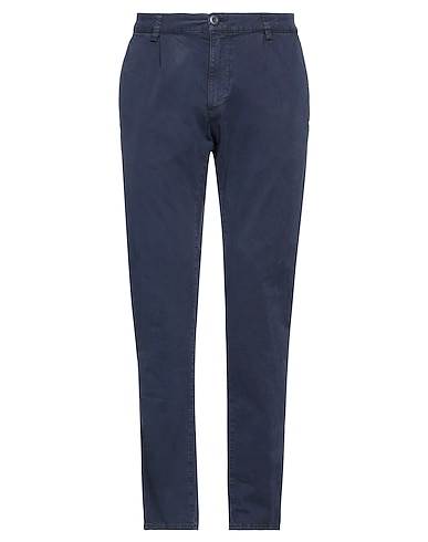 MODFITTERS Casual trouser Midnight blue 98% Cotton, 2% Elastane