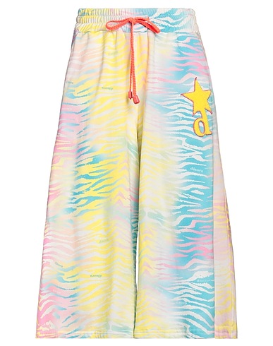 DIMORA Casual trouser Pastel yellow 100% Cotton
