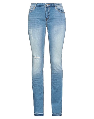 FRACOMINA Bootcut Jeans Blue 91% Cotton, 7% Polyester, 2% Elastane