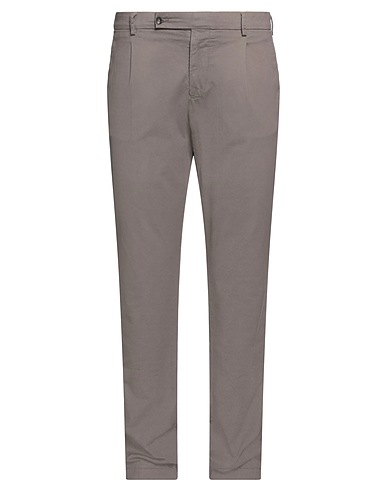 BERWICH Casual pants Taupe 98% Cotton, 2% Elastane