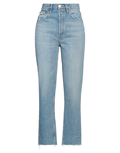 RE/DONE Denim pants Blue 100% Cotton