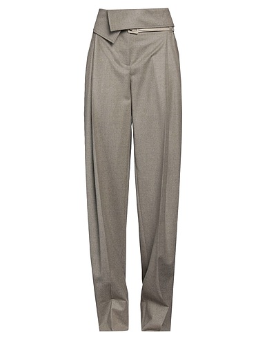 STELLA McCARTNEY Casual trouser Grey 100% Wool, Viscose