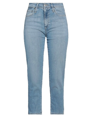 ROŸ ROGER'S Pantalones vaqueros Azul marino 98% Algodón, 2% Goma