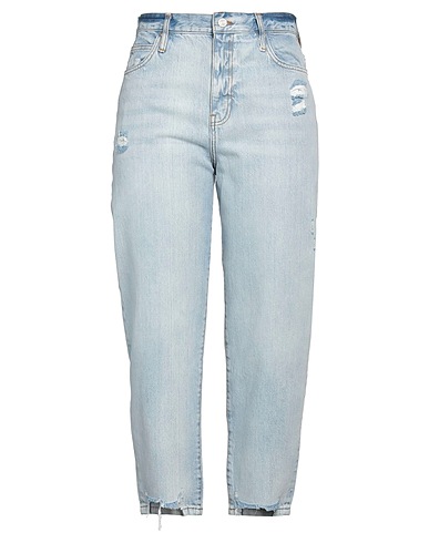 FRAME Denim trousers Blue 85% Cotton, 15% Recycled cotton