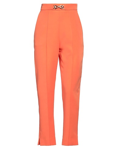 YES LONDON Casual trouser Salmon pink 90% Polyamide, 10% Elastane