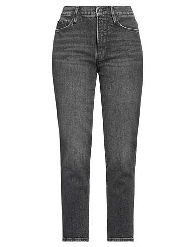 FRAME Denim trousers Charcoal 41% Lyocell, 40% Recycled cotton, 18% Cotton, 1% Elastane