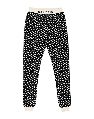 BALMAIN Casual trouser Black 70% Viscose, 30% Polyester