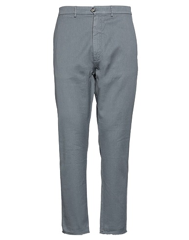 PENCE Casual trouser Grey 73% Cotton, 26% Linen, 1% Elastane