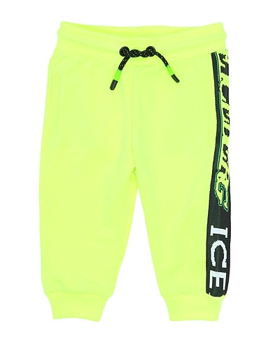 ICEBERG Casual trouser Lime green 65% Polyester, 30% Cotton, 5% Elastane