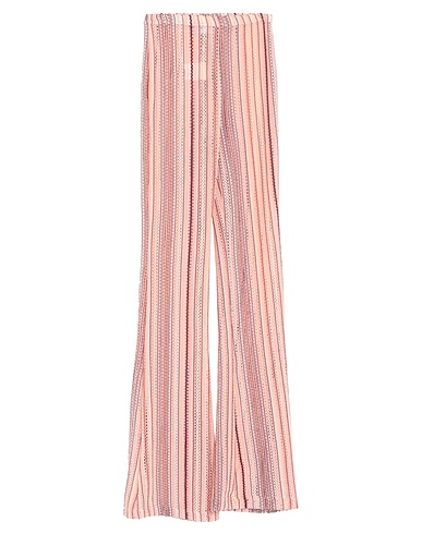 FAMILY FIRST  Milano Casual pants Pink 97% Polyester, 3% Elastane